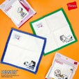 【PLAZA】「スヌーピー PEANUTS Hanes ヘインズ ミニタオル」1,100円／小さいバッグで出かける際にもおすすめなミニサイズハンカチ