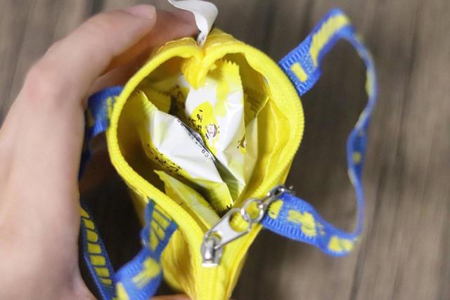 IKEA（イケア）ミニバッグ「クノーリグバッグ イエロー」／ちょっとしたおやつ入れにおすすめ！