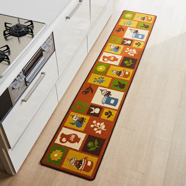 プリントキッチンマット／リトルミイ 「ムーミン」｜￥2,990～5,890 （税込）