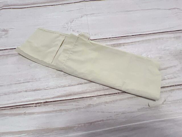 畳み方は、まず縦に3等分して…