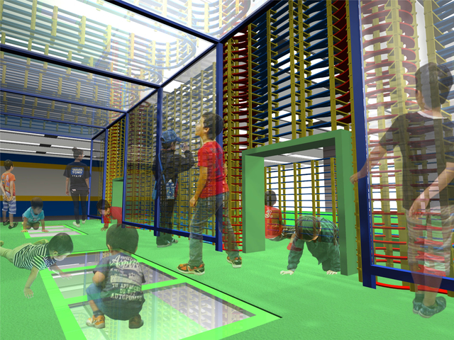 プラレールトンネル(イメージ）