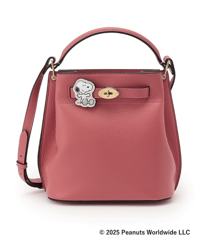 【PEANUTS×マルベリー】[受注生産]Mulberry | PEANUTS イズリントン バケット ￥198,000