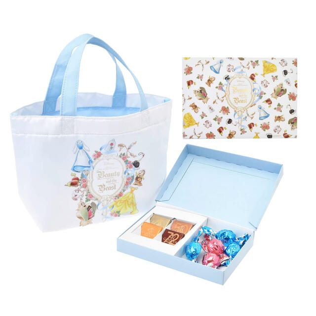【GODIVA】美女と野獣 チョコレート カレ&G ショコラ アソートメント バッグ入り Disney Valentine 2025 3,900円