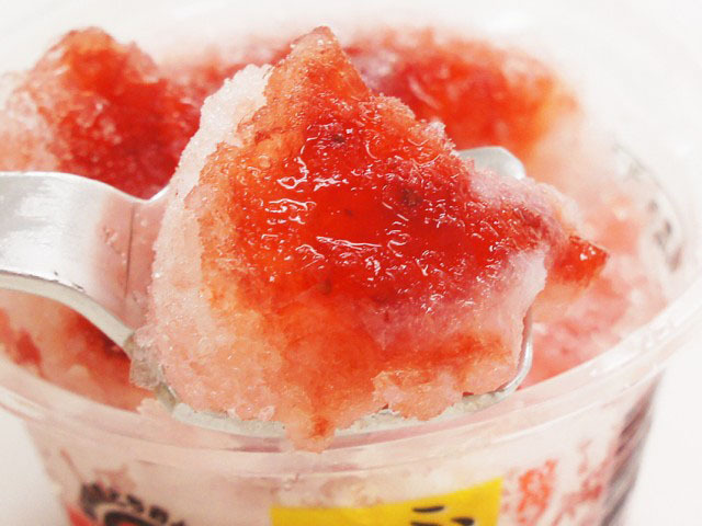 第10位　フタバ　粒苺ソースで味わう ふんわりかき氷