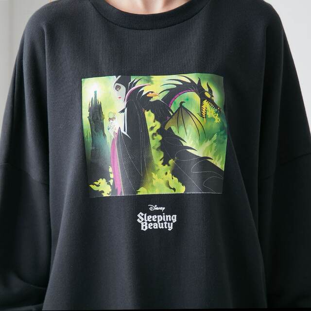 オーバーサイズ裏毛チュニック「ヴィランズ」(選べるキャラクター)|¥ 4,990 (税込)