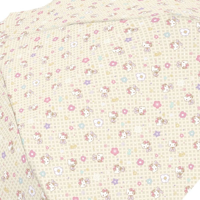 【Waterfront「ポケフラット サンシェイド サンリオキャラクターズ」】「ハローキティ」柄デザイン（※画像はイメージです）
