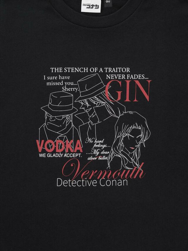 GU「名探偵コナン」グラフィックT ¥1,490