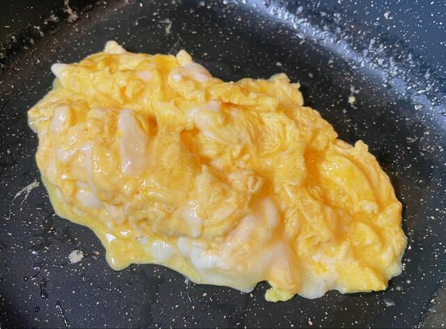 【きよら グルメ仕立て】フライパンに戻します