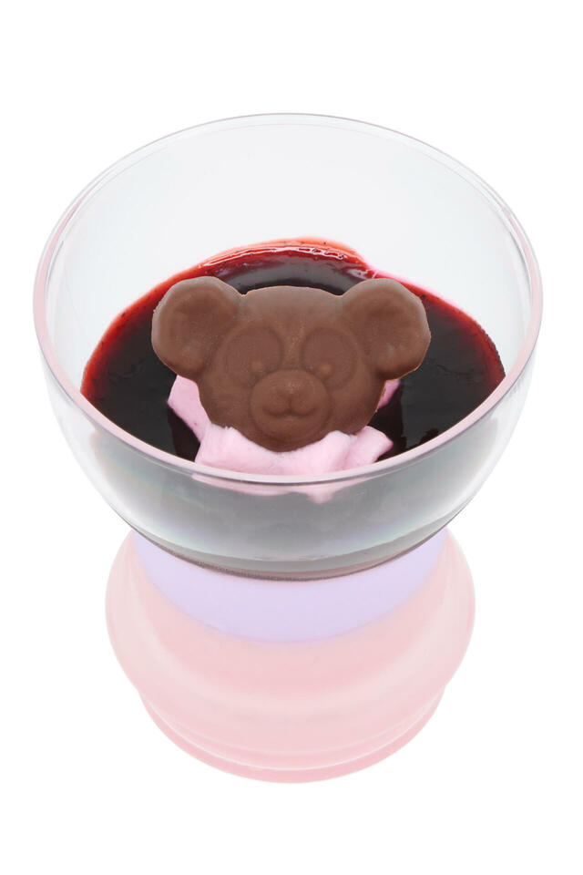 ストロベリーミルクプリン＆ヨーグルトムース