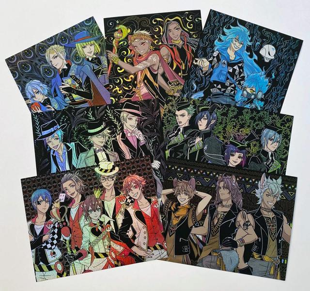 キャラクターの輪郭の黒い線を残した超難関レベルの削り見本