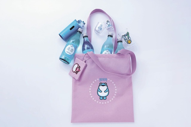 【トゥッコビ トートバッグ＆ポーチ】眞露 IS BACKが4本入る！