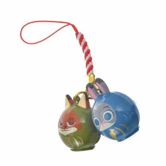 ジュディ・ホップス&ニック・ワイルド ストラップ 水琴鈴 HAPPY JUDY YEAR 1,650円