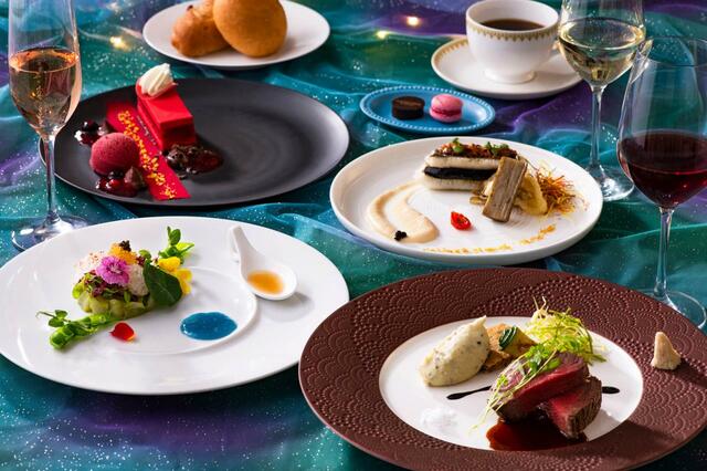 ~シェフズ・イマジネーション~ スペシャルコース、ペアリングワイン付き 16,500円|マゼランズ