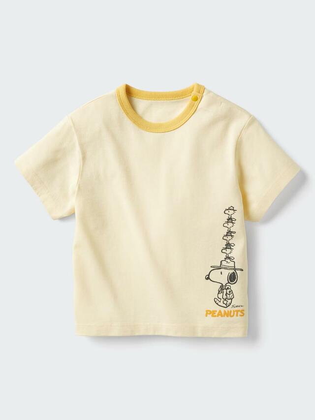 ユニクロ ピーナッツ エアリズムコットンUT ¥990