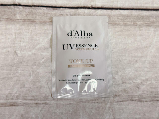 ダルバ トーンアップサンクリーム。SPF50＋・PA＋＋＋＋で国内で認められている最高値