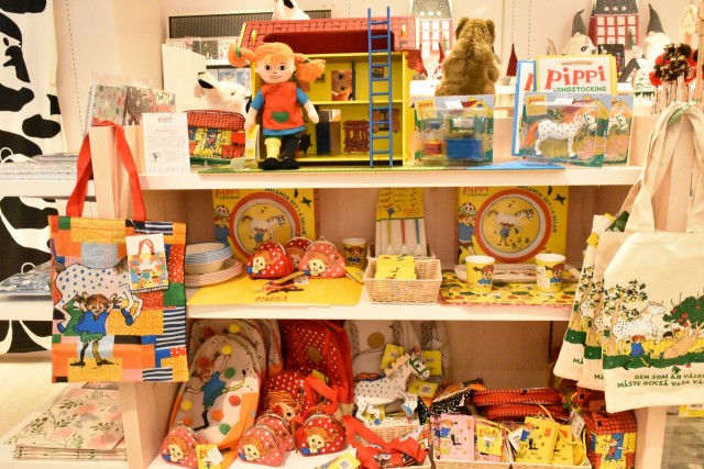 長くつ下のピッピグッズもズラリ！