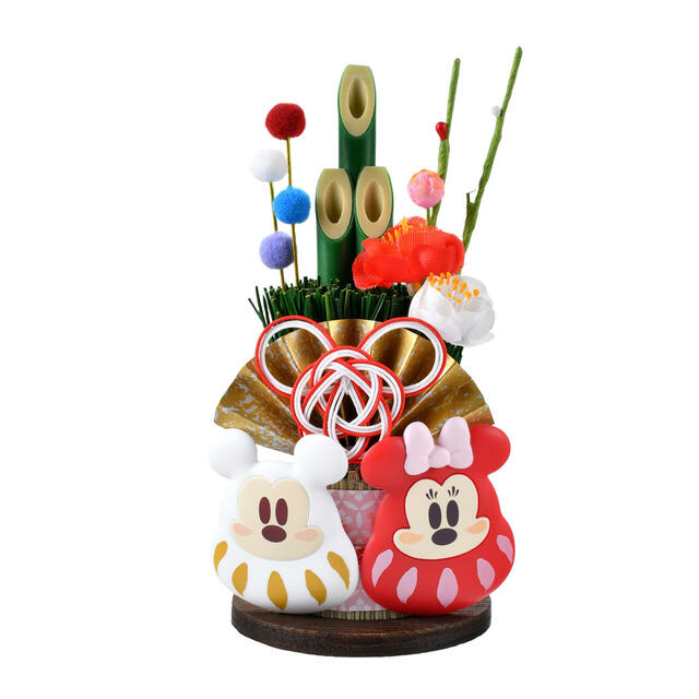 ミッキー＆ミニー 門松 NEW YEAR DARUMA 2026 2,800円