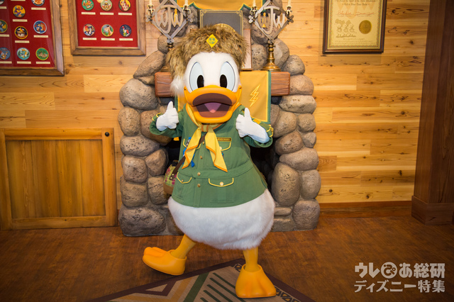 ウッドチャック・グリーティングトレイル|東京ディズニーランド