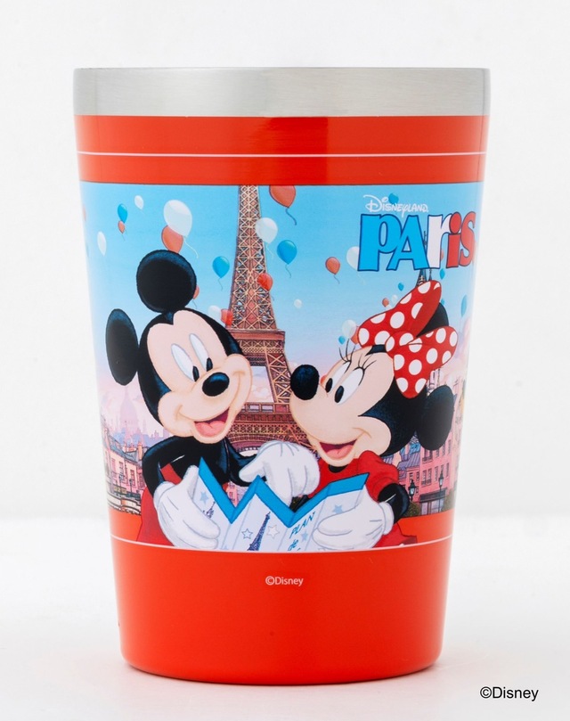 Disneyland ParisカップコーヒータンブラーRed