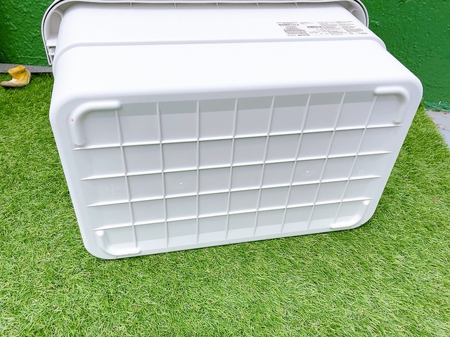 【無印良品 ポリプロピレン頑丈収納ボックス 大 50L】ホワイト50Lを購入