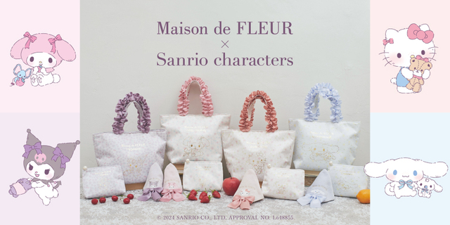 『Maison de FLEUR × Sanrio characters』