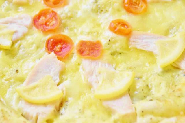 チキンも食べごたえがある。