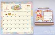 ダッフィー&フレンズのカレンダー