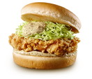 黒こしょうマヨチキンバーガー