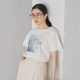 プリントTシャツ（フラワー）　¥4,400