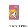 misdo SNOOPY スケジュールン2017 ピンク
