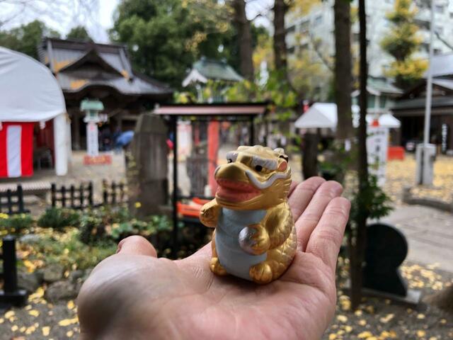 【田無神社】龍モチーフの授与品やおみくじがたくさん！
