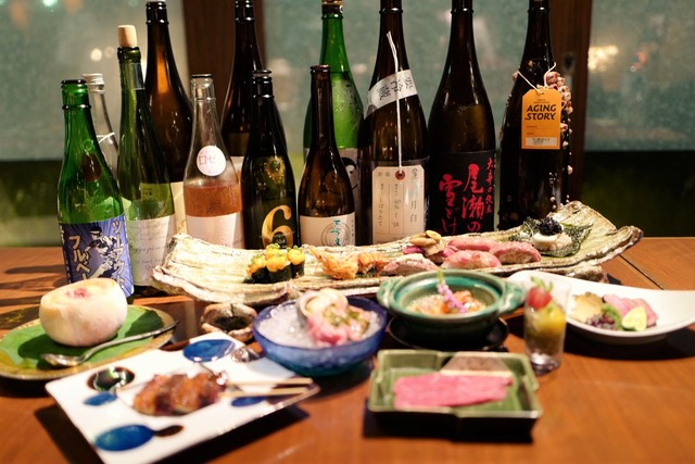 牛肉寿司8貫コース