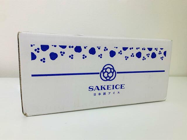 「SAKEICE Variety Box」お取り寄せ用のボックスはこんな感じ