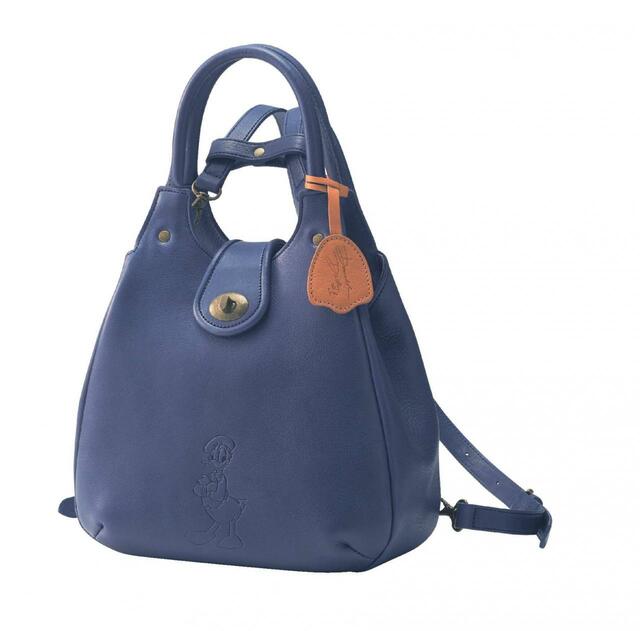 本革リュックサック［日本製」（ディズニー／ダコタ）「ドナルド＆ファミリー」｜44,900円（税込）