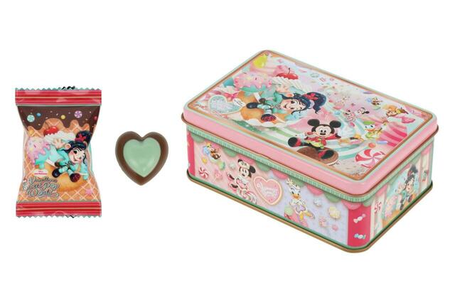チョコレート 1,300円｜ディズニー・パルパルーザ“ヴァネロペのスウィーツ・ポップ・ワールド”グッズ｜販売店舗：東京ディズニーランド「ワールドバザール・コンフェクショナリー」｜発売日：2026年4月8日（水）