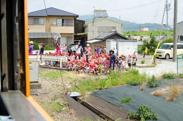 「きかんしゃトーマス号」乗車中の風景(3)