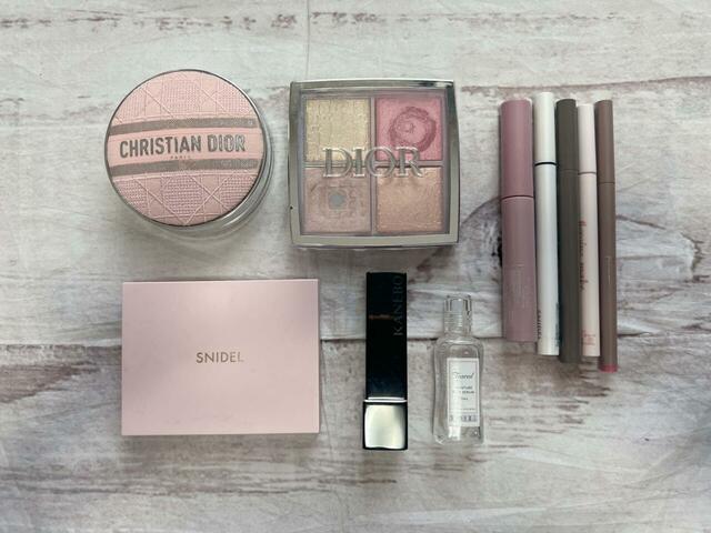 これだけのコスメが収納可能！