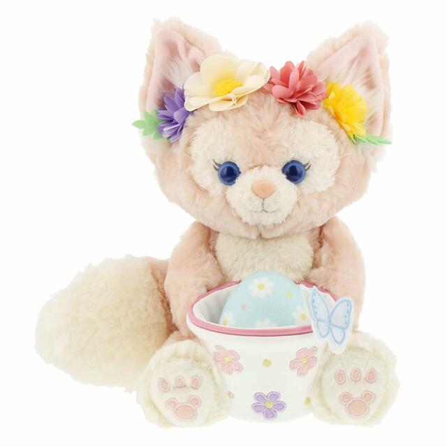 ぬいぐるみ 4,800円｜東京ディズニーシー「ダッフィー＆フレンズのカム・ファインド・スプリング！」スペシャルグッズ｜発売日：2024年4月1日（月）