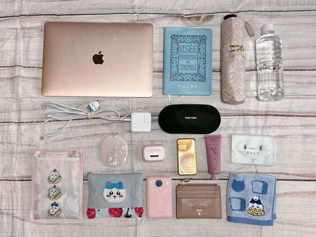 これだけの荷物が収納できました!