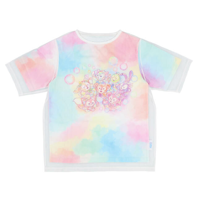 「ダッフィー＆フレンズ20周年：カラフルハピネス」Tシャツ