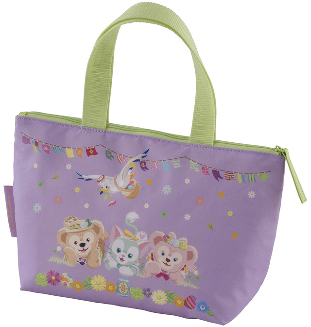 スペシャルセットのスーベニアランチケース（裏）／東京ディズニーシー「ダッフィーのイースター・フェア」©Disney