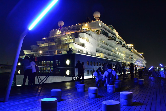 横浜みなとみらい　夜景 