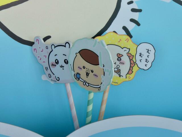 ちいかわ、くりまんじゅう、シーサーのフォトプロップス