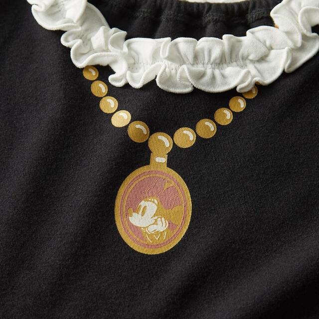 長袖チュールドッキングワンピース｜3,990円（税込）