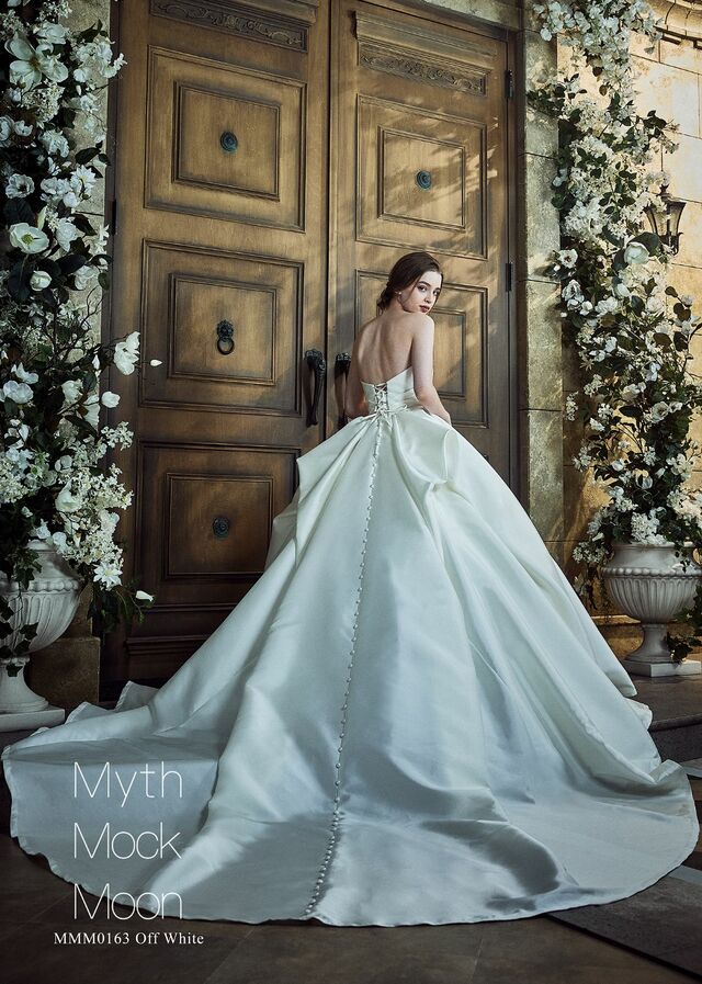 「Myth Mock Moon（ミスモックムーン）」新作ウェディングドレス MMM0163 offwhite