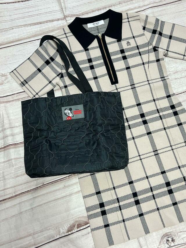 柄物に合わせても可愛い！