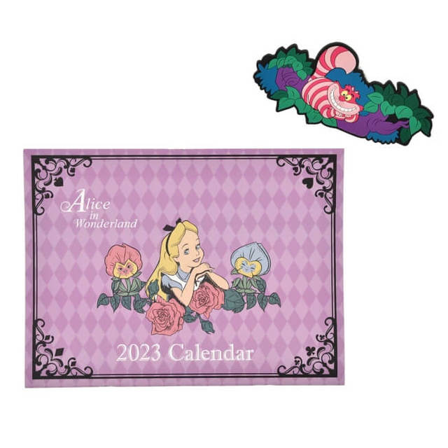 ふしぎの国のアリス 壁掛けカレンダー 2023 クリップ付き CALENDARS ＆ ORGANIZERS 2,200円 