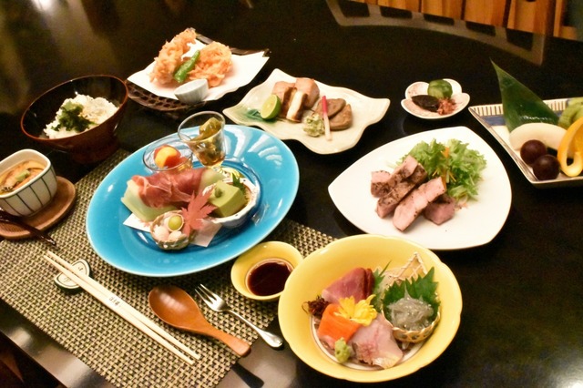 静岡の逸品を集めたコース