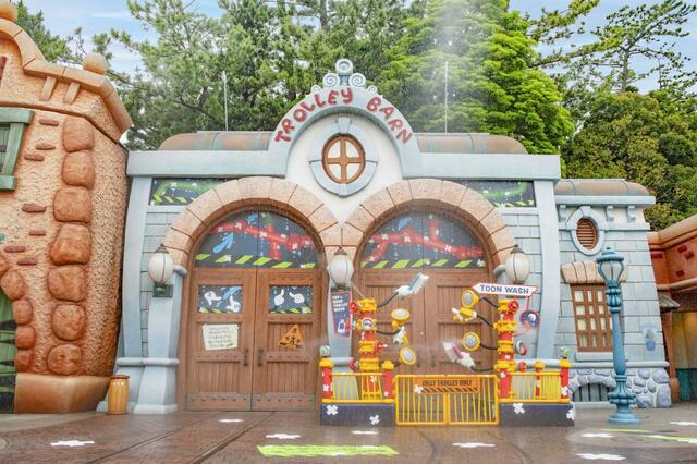 東京ディズニーランド「びしょ濡れトゥーンタウン」