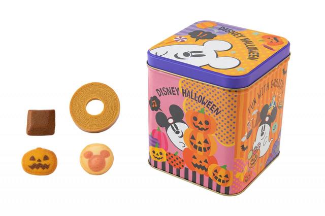 アソーテッド・スウィーツ 1,700円｜内容量:キャラメルバウムクーヘン 5個、マドレーヌ(チョコレート)4個、バター＆ストロベリークッキー3個、オレンジ＆チョコレート クッキー3個